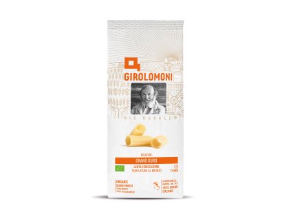 Těstoviny rigatoni semolinové 500 g BIO GIROLOMONI