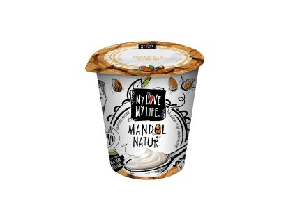 Zakysaný mandlový bílý 125 g BIO MY LOVE MY LIFE