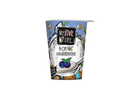 Zakysaný kokosový Borůvka 180 g BIO MY LOVE MY LIFE