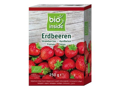Jahody mražené 250 g BIO BIO INSIDE