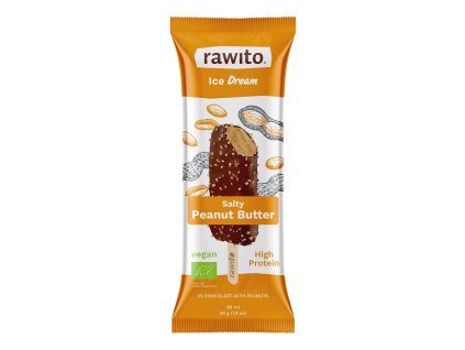 Nanuk raw Arašídové máslo 55 g BIO RAWITO