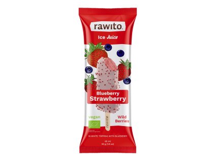 Nanuk raw Jahoda 55 g BIO RAWITO