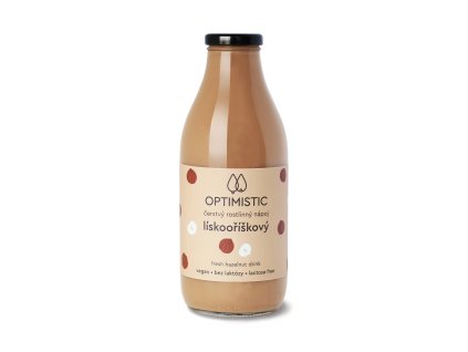 Nápoj lískooříškový s datlovým sirupem 750 ml OPTIMISTIC