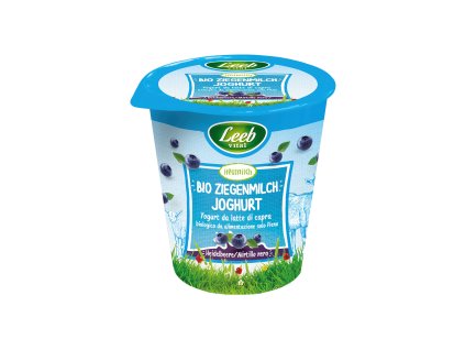 720246 Jogurt kozi boruvkovy 125 g BIO LEEB 1