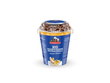 721154 Jogurt bananovy s cokoladovymi kulickami 150 g BIO BGL 1