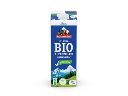 721161 Mleko cerstve alpske polotucne bez laktozy 1 l BIO BGL 1