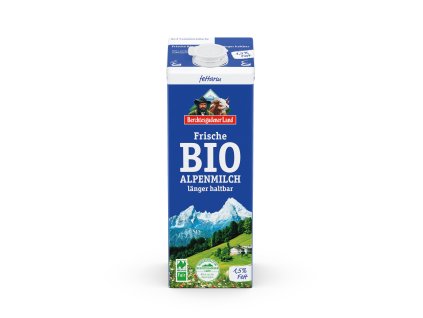 Mléko čerstvé alpské polotučné 1 l BIO BGL