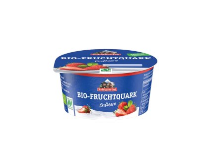 Tvaroh polotučný jahodový 150 g BIO BGL