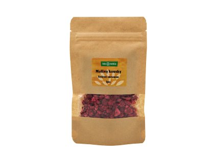 Maliny sušené mrazem kousky 20 g BIO BIO NEBIO