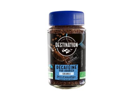 Káva instantní bez kofeinu 100 g BIO DESTINATION