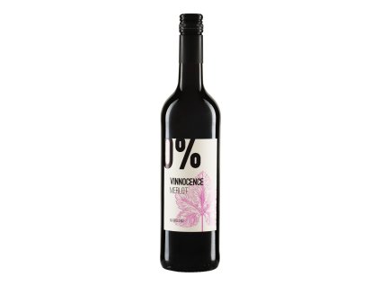 Víno Merlot červené nealkoholické 0,75 l VINNOCENCE