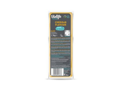 712239 Blok s prichuti cheddar 2 5 kg VIOLIFE 1