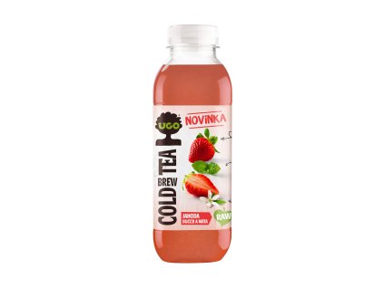 719040 Napoj Cold Brew Tea jahoda bucco a mata 500 ml UGO 1