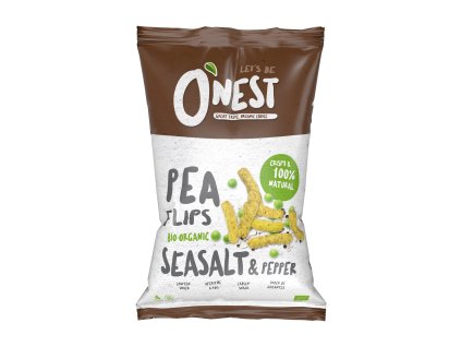 Křupky hrachové sůl a pepř 75 g BIO O´NEST