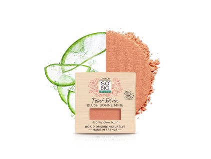 Tvářenka přírodní 02 broskev 3 g BIO SO’BiO étic