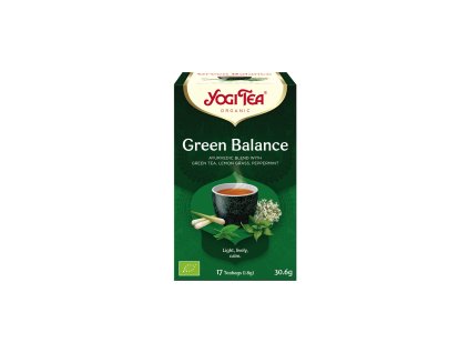 Čaj Zelená rovnováha 17 sáčků 30,6 g BIO YOGI TEA