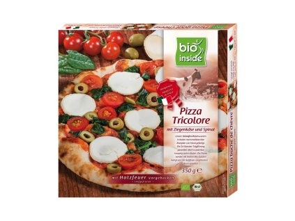 Pizza Tricolore mražená 350 g BIO BIO INSIDE