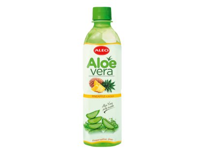 Aloe Vera drink Ananas, 500 ml, ALEO