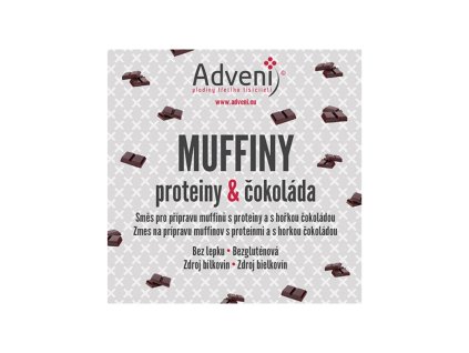 Směs na MUFFINY protein čokoláda 280g Adveni bez lepku 5907