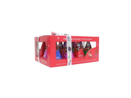 vanoce english tea shop pyramidky 12ks vanocni cervena kolekce
