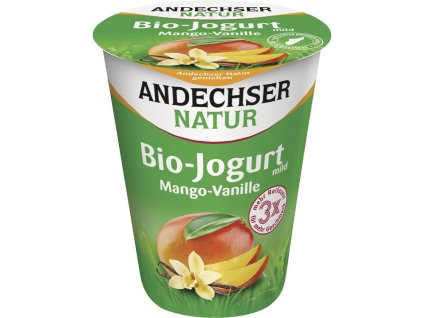 35496 andechser natur jogurt mango a vanilka 400g bio