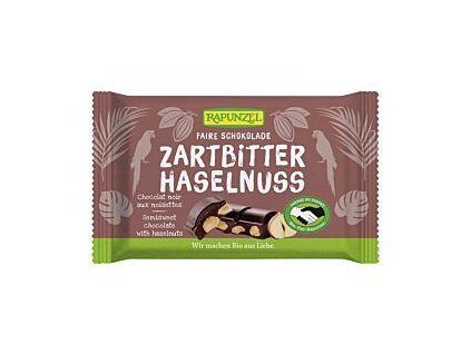 41154 rapunzel horka cokolada s liskovymi orechy 100g bio