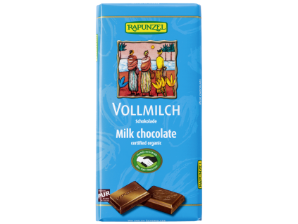 41157 rapunzel mlecna cokolada 100g bio