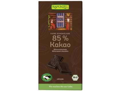 42324 rapunzel horka cokolada 85 80g bio