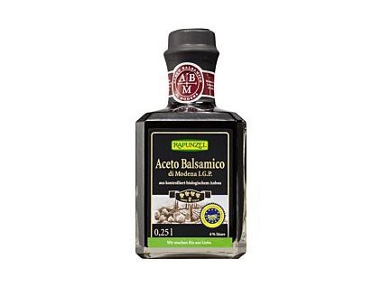 41772 rapunzel balsamikovy ocet modena igp 250ml bio
