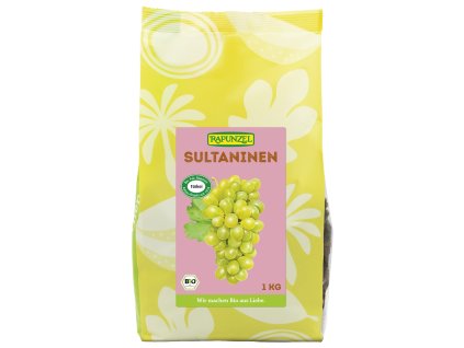41559 rapunzel rozinky sultanky 1kg bio