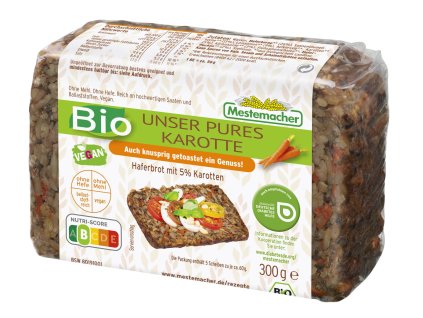 55062 mestemacher ovesny chleb s mrkvi 300 g bio