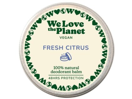 56826 we love the planet deodoracni balzam svezi citrus 35 g eco