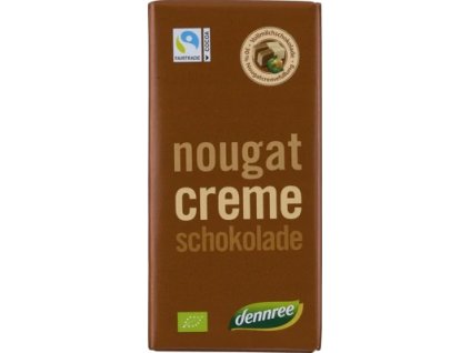 28536 dennree orechova nugatova cokolada 100 g bio