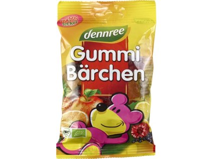 37401 dennree gumovi medvidci 100g bio