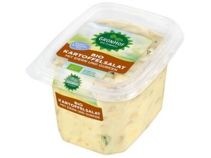 39939 grunhof bramborovy salat vejce a okurka 400g bio