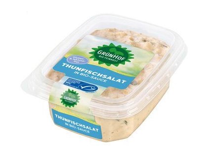 39951 grunhof tunakovy salat v omacce 125g bio
