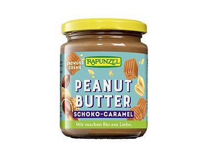 41427 rapunzel arasidove maslo cokolada karamel 250g bio