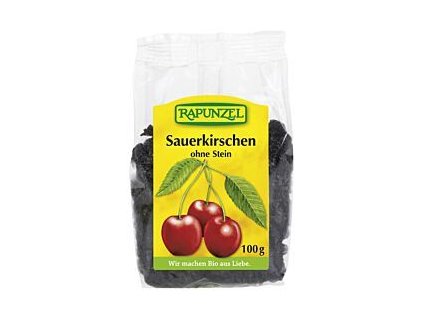 41616 rapunzel visne susene bez pecek 100g bio