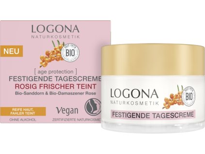 45618 logona denni krem proti starnuti ruzova plet 50ml eco