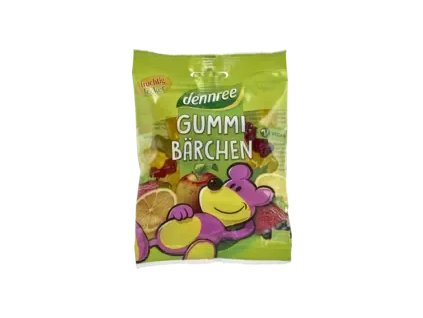 49419 dennree gumovi medvidci vegan 100g bio