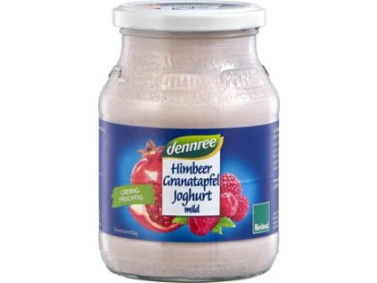 52659 dennree jogurt malina granatove jablko 500 g bio