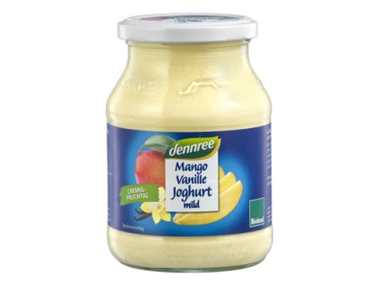 53451 dennree jogurt mango vanilka 500 g bio
