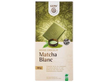 56916 gepa cokolada s matchou 80 g bio