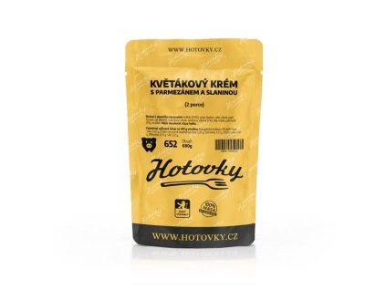 702 652 kvetakovy krem s parmezanem a slaninou 2 porce