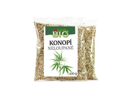 konopi neloupane bio 100g ipj