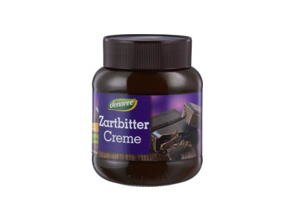 28062 dennree krem z tmave cokolady 400g bio