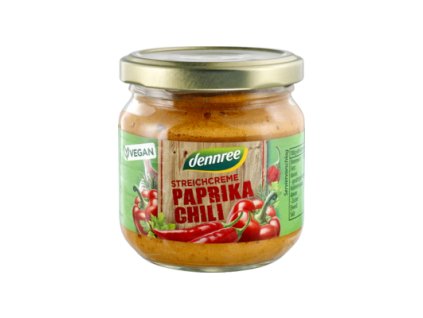 28080 dennree pomazanka paprika a chilli 180g bio