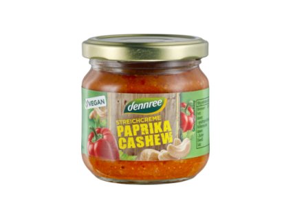 28095 dennree pomazanka paprika a kesu 180g bio