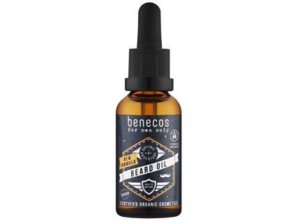28443 benecos olej na vousy pro muze 30ml eco