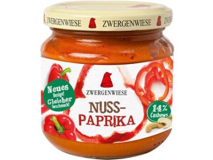 34548 zwergenwiese orechova paprikova pomazanka 200 g bio